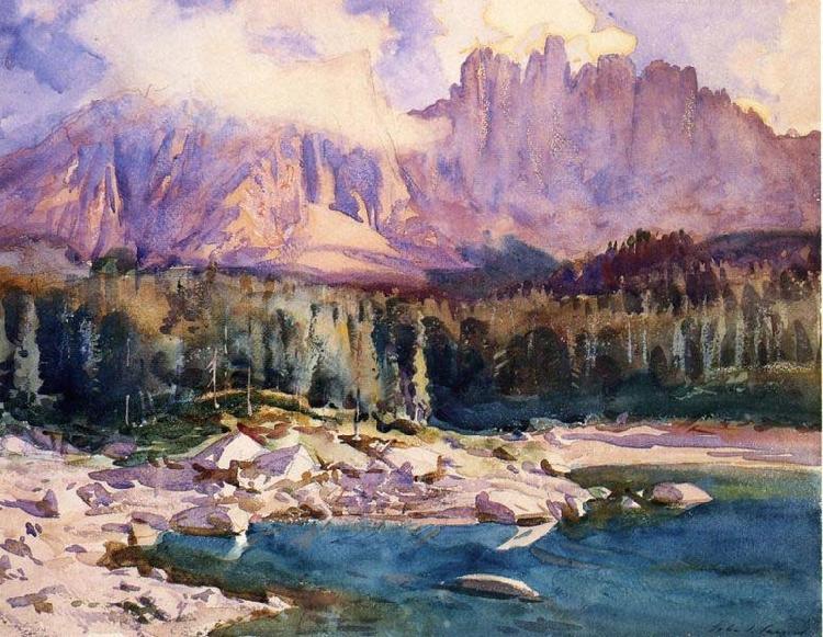 John Singer Sargent Karer See oil painting image